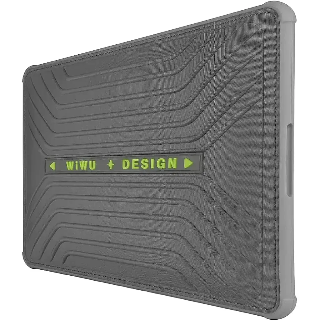 Чехол для ноутбука WiWU Defender Sleeve Pro для Apple MacBook Pro 13.6/14.2` (2016-2025) Gray [116356] - фото 2