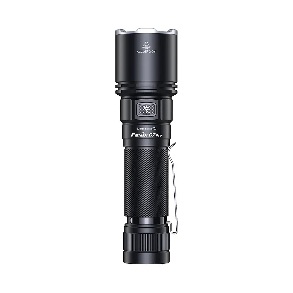 Ручний ліхтар Fenix C7 Pro 4600 лм, авіаційний алюміній, 150.5х40х28.4 мм, чорний - фото 3