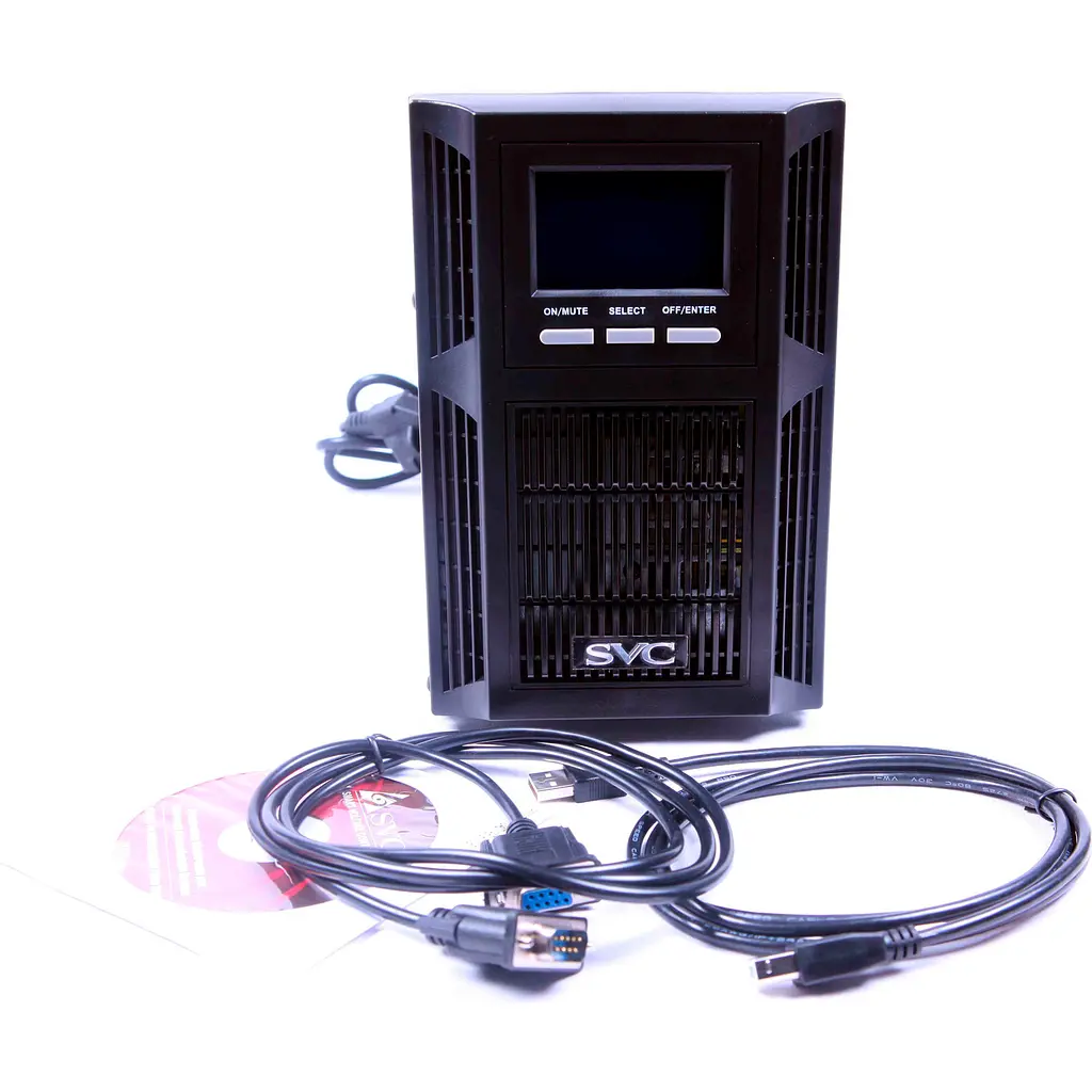 Джерело безперебійного живлення [ДБЖ] SVC PT-1KS-LCD [108222] - фото 4