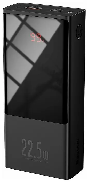 Портативна батарея Powerbank Baseus Bipow Di Baseus Super Xiaomini Digital Display 20000 mAh 22.5W PPMN-B01 Black - фото 3