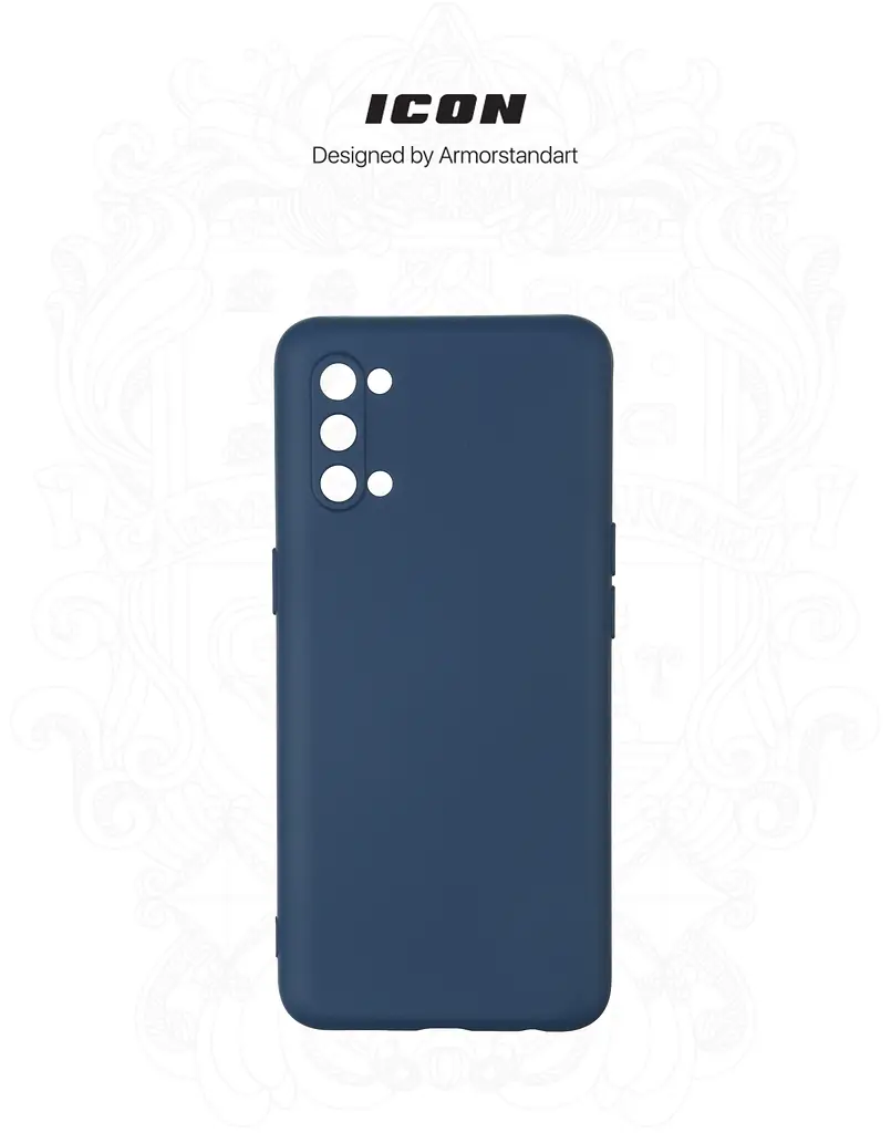 Чехол ArmorStandart ICON для OPPO Reno4 Camera cover Dark Blue (ARM57169) - фото 3