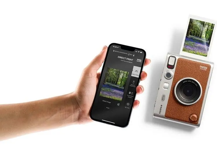 Фотокамера миттєвого друку Fujifilm Instax mini EVO Brown (16812534) - фото 5