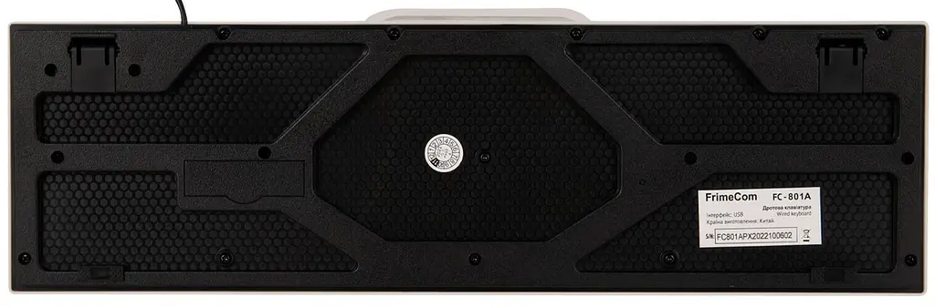 Клавіатура FrimeCom FC-801А-USB Чорний - фото 8
