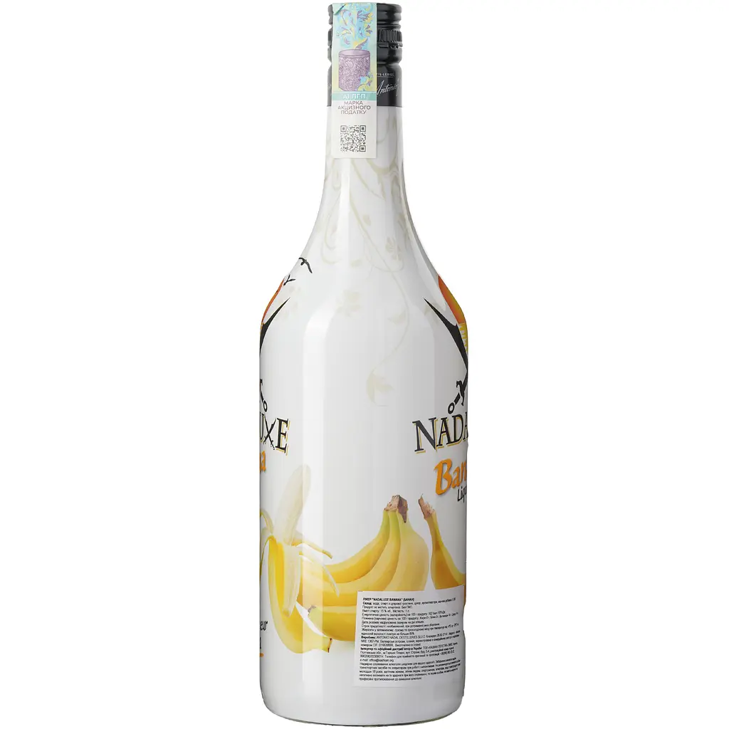 Лікер Nadaluxe Banana 15% 1 л - фото 3