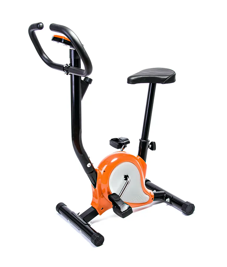Велотренажер Fitline ES-8018 Point механічний помаранчевий - фото 2