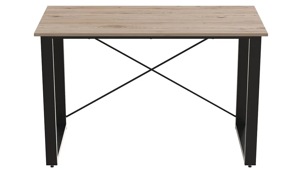 Письменный стол Ferrum-decor Драйв 750x1200x700 Черный металл ДСП Дуб Сан-Марино 32 мм (FRD-103381) - фото 4