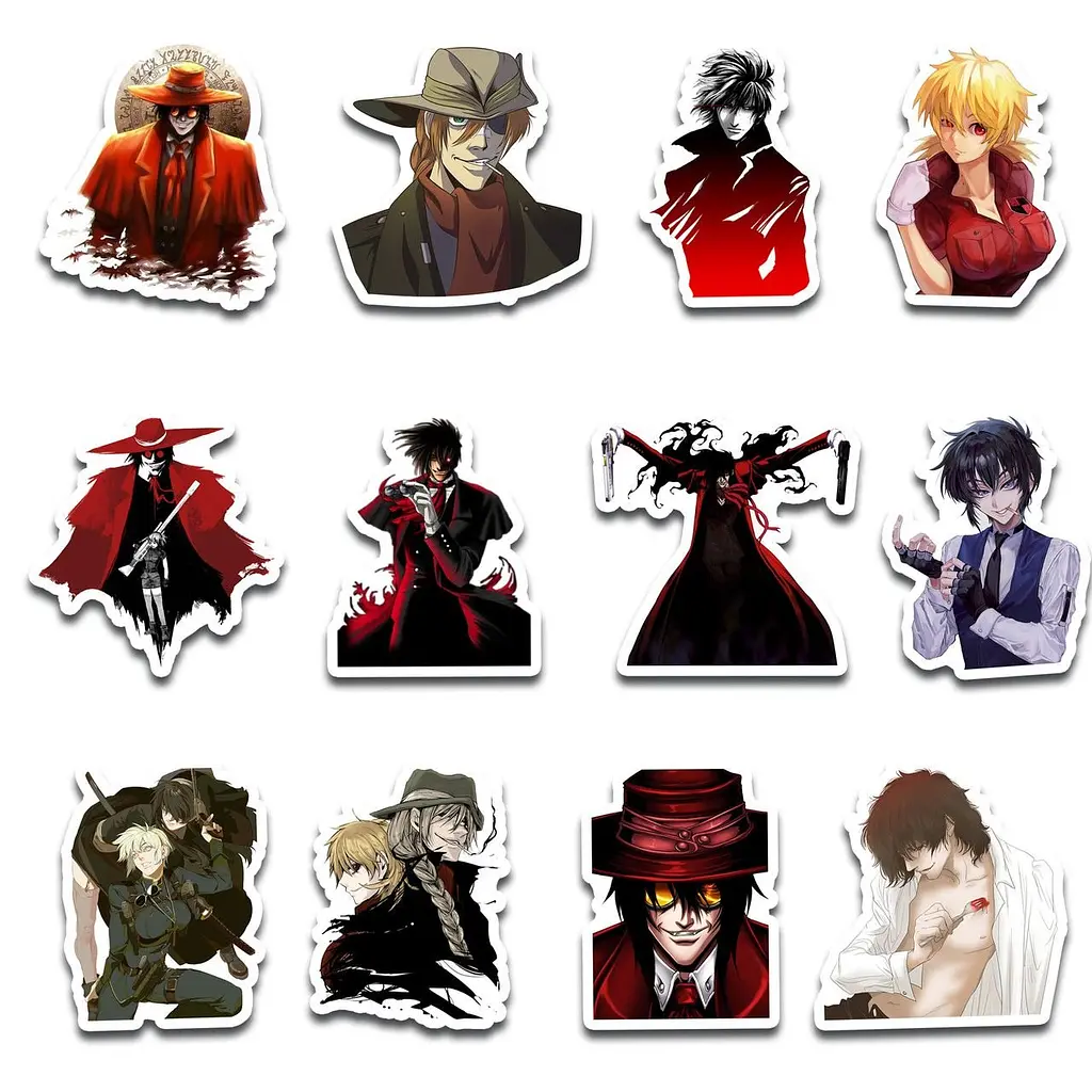 Стикерпак GeekLand Hellsing 45 штук (SP HL 01) - фото 4