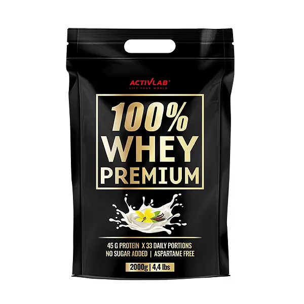 Протеїн 100% Whey Premium, 2 кг Ваніль ActivLab fit0013789