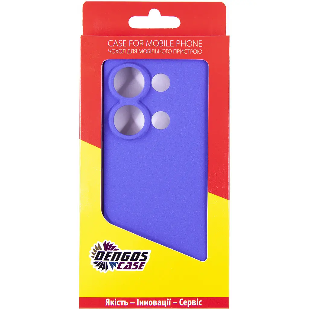 Чохол до мобільного телефона Dengos Carbon Xiaomi Redmi Note 13 Pro 4G (purple) (DG-TPU-CRBN-196) - фото 5