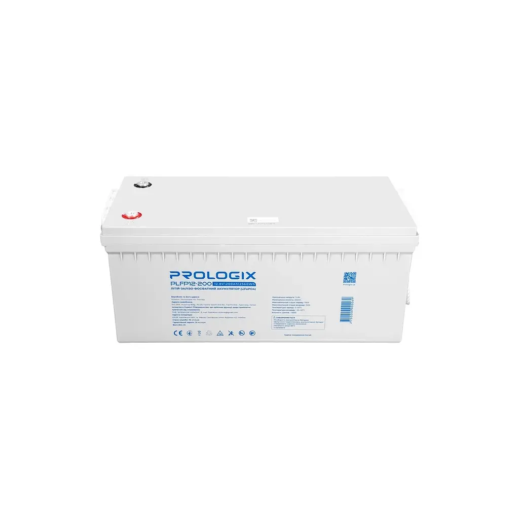 Батарея LiFePo4 Prologix 12.8V - 200Ah (PLFP12-200) - фото 4