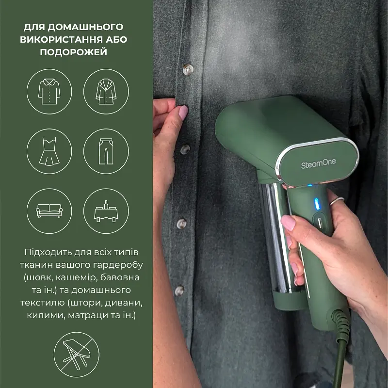 Отпариватель портативный SteamOne (EUNS150G) - фото 11