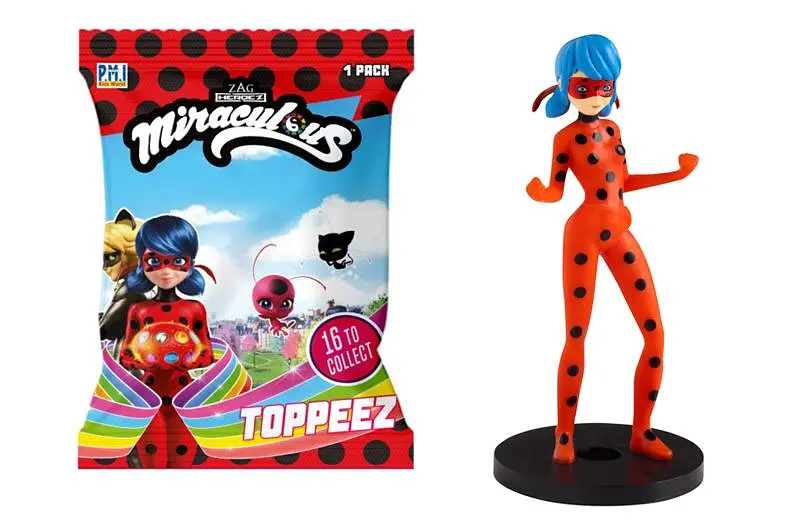 Ігрова фігурка-топер персонаж мультфільму Леді Баг та Супер-Кіт Miraculous MLB2005 в асортименті