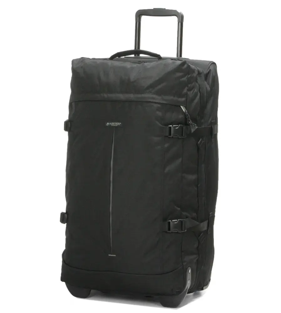 Середня дорожня сумка на колесах Airtex 827 72л M Чорний - фото 5