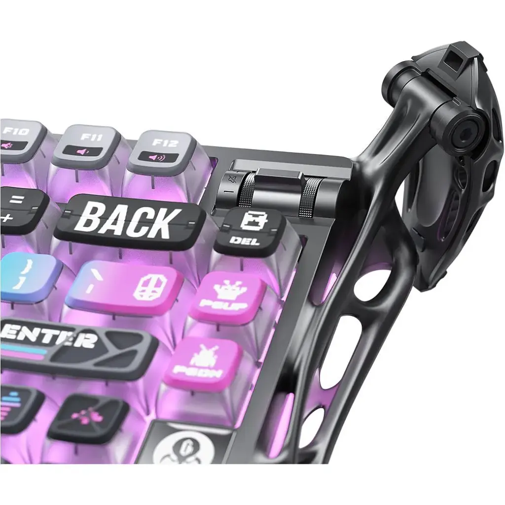 Клавиатура GravaStar Mercury K1 Pro TKL UA Cyberpunk [GSK1PRO_CBLK] [144898] - фото 9