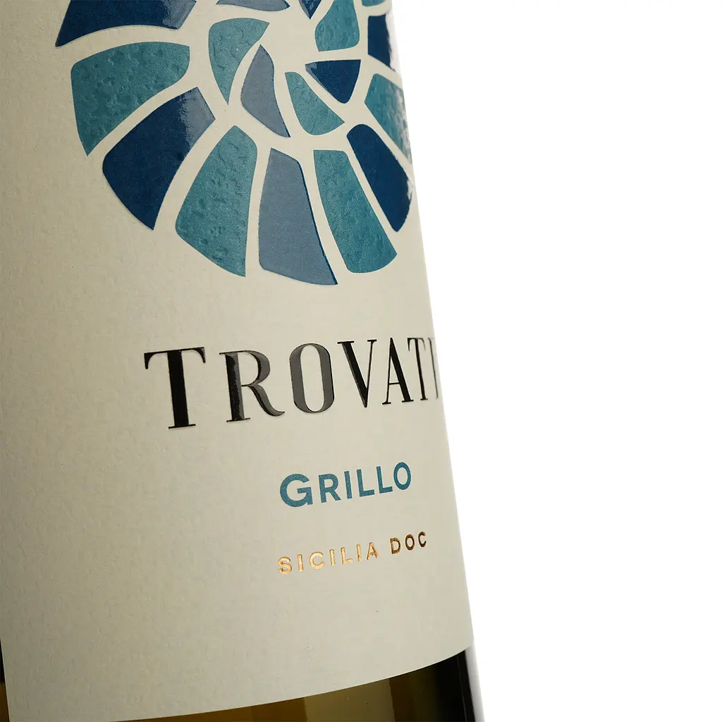 Вино Trovati Grillo Sicilia DOC белое сухое 0.75 л - фото 3