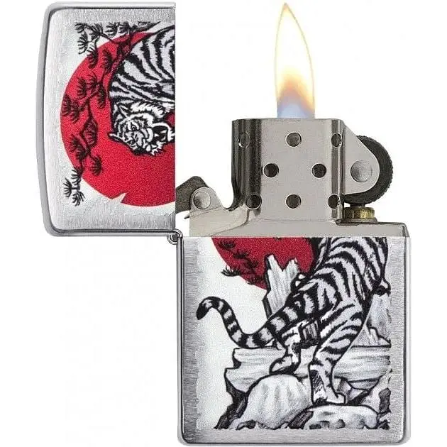 Запальничка Zippo 200 Asian Tiger Design - фото 2