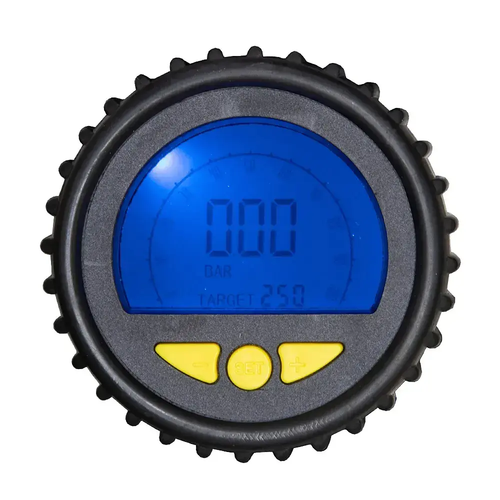 Автомобільний компресор Vitol 100psi 14Amp 37л Ліхтар Автостоп прикурювач (K-22) - фото 7