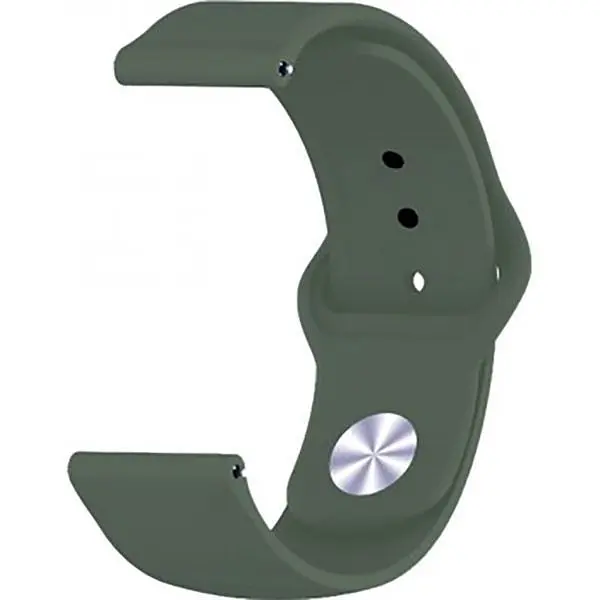 Універсальний ремінець Silicone Band для Samsung Watch 22mm Pine Green [71482] - фото 2