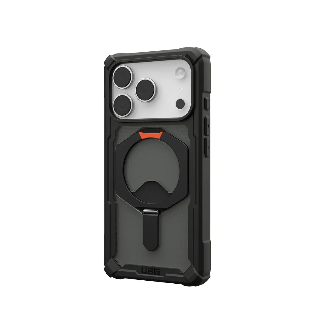 Чохол UAG для iPhone 17 Pro, Plasma XTE MagSafe, Black/Pop Orange teh0019298 - фото 3