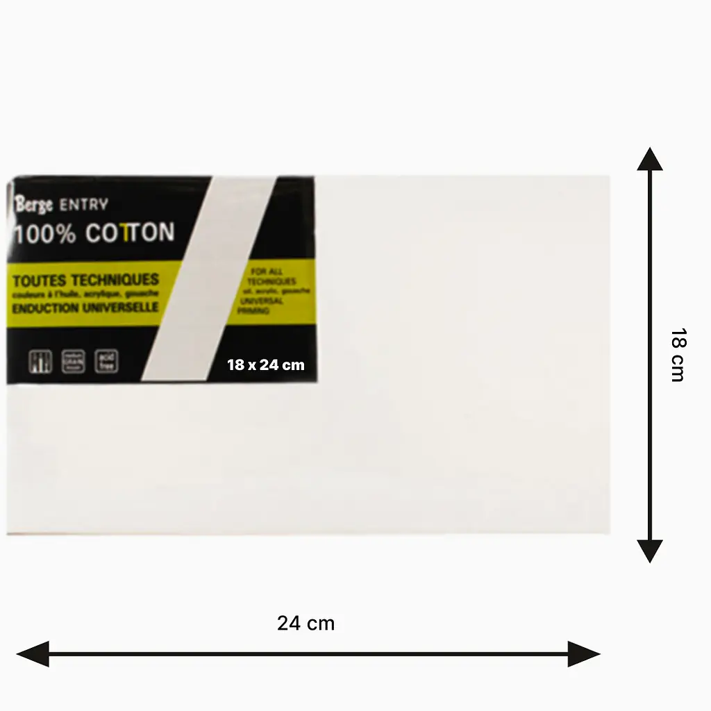 Холст на подрамнике Berge Entry 18х24 см, хлопок - фото 2