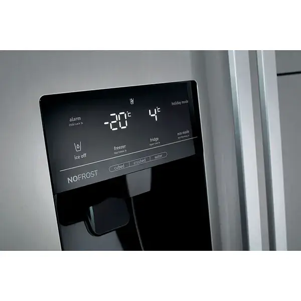 Холодильник Gorenje SBS 179x68x91 см 2 дв. Х 368 л М 167 л A++ NF Plus Інвертор диспенсер дисплей сірий - фото 6