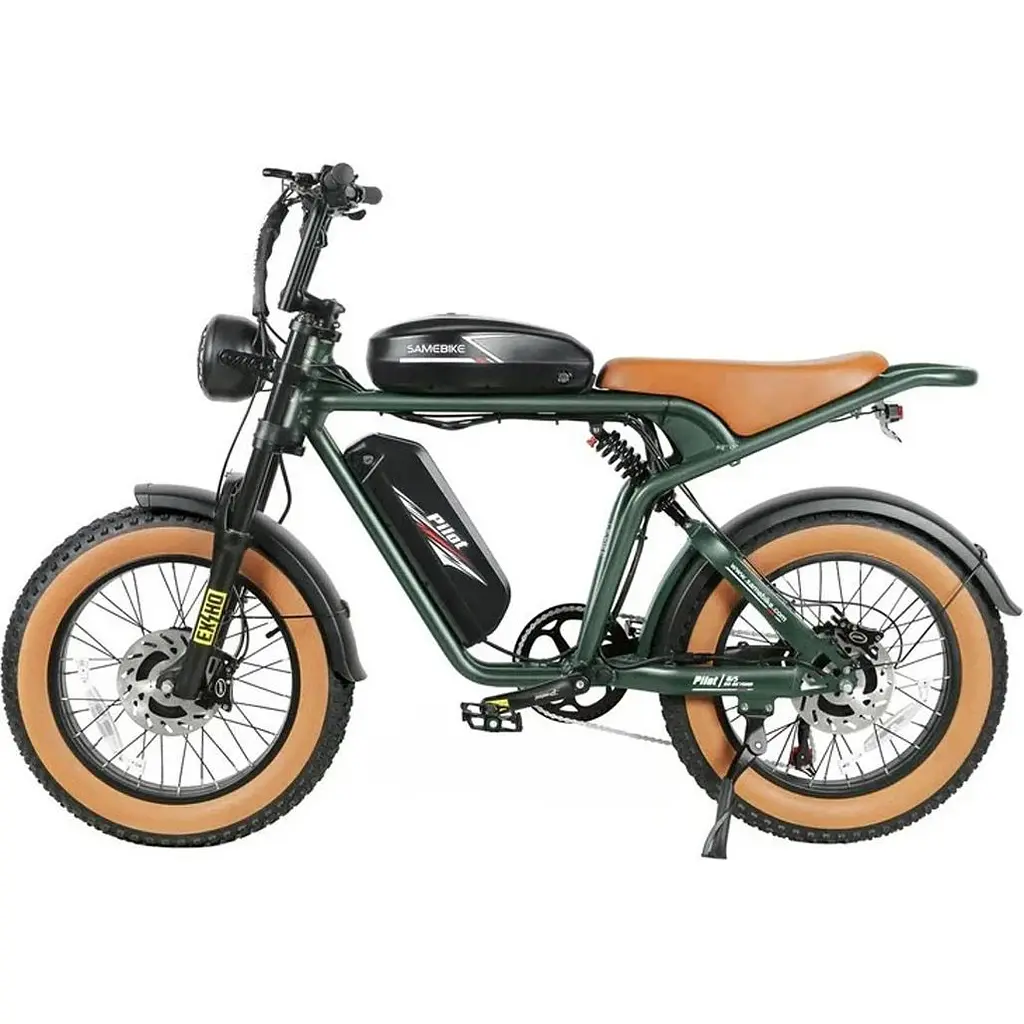 Електровелосипед Samebike Pilot M20 SR Dual Batteries Green [123390] - фото 2