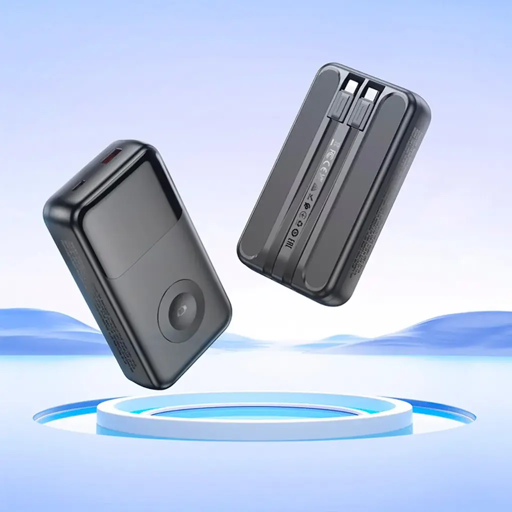 Зовнішній акумулятор Hoco Q28A Victory 20000mAh 22.5W Black [130156] - фото 9