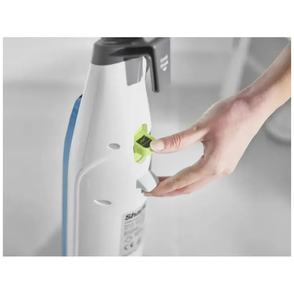 Паровая швабра Shark Klik'n'Flip Manual Steam Mop бело-синяя (S6001EU) - фото 5