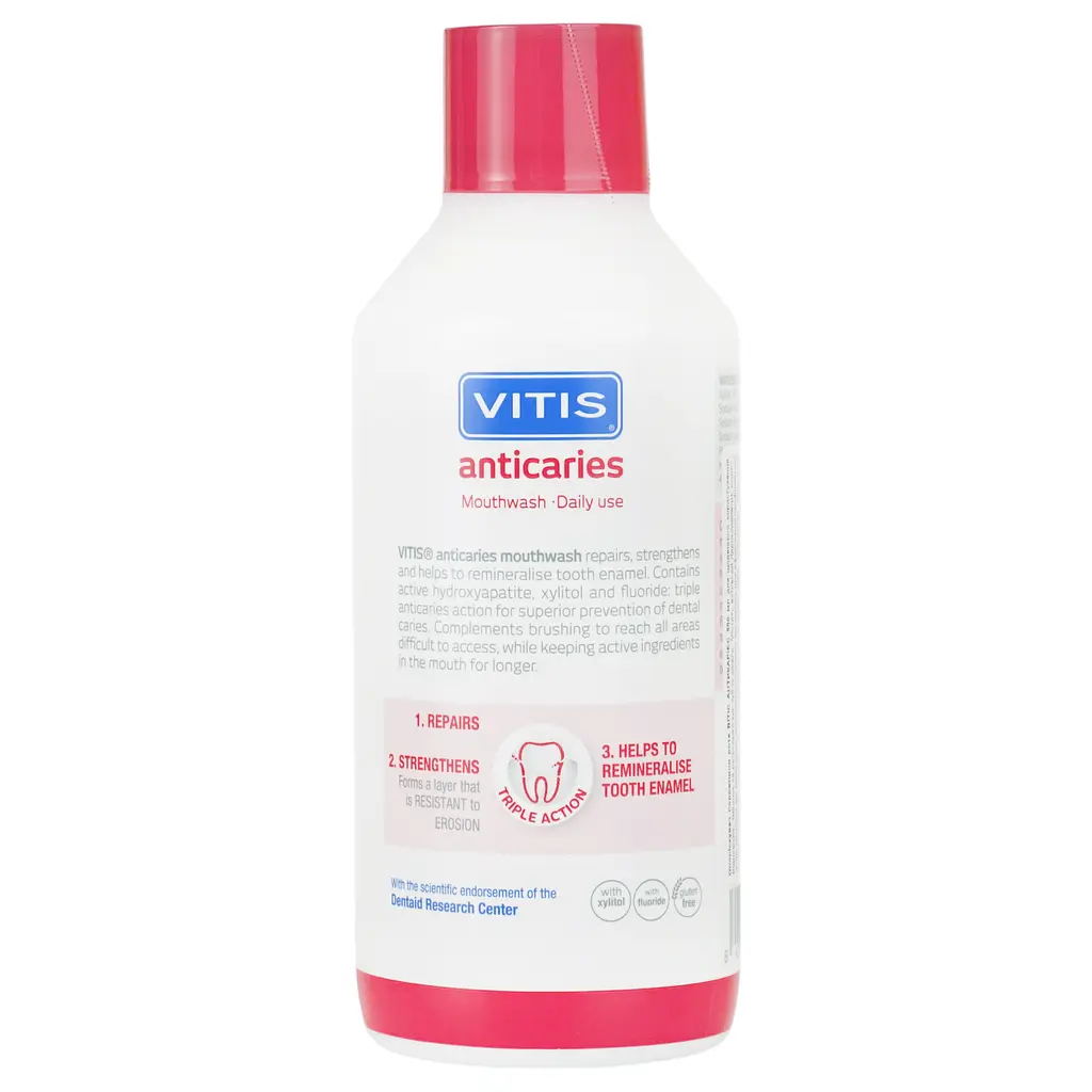 Ополіскувач Vitis Anticaries Mouthwash 500 мл - фото 3