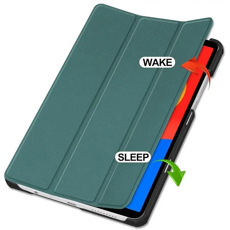 Чехол-книжка BeCover Smart Case для Xiaomi Redmi Pad SE 8.7" Dark Green (711906) - фото 3