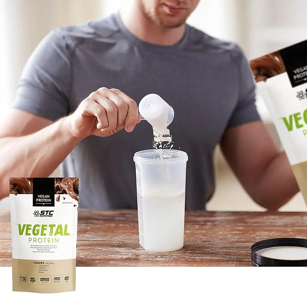 Протеїн STC Nutrition Vegetal Protein Chocolat 750 г - фото 3