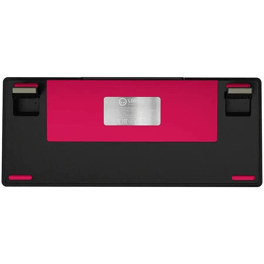 Клавіатура Lorgar KBP7075W Wireless Pro 75% Exploded Black Red EN/UA (LRG-KBP7075W-BK-US) - фото 8