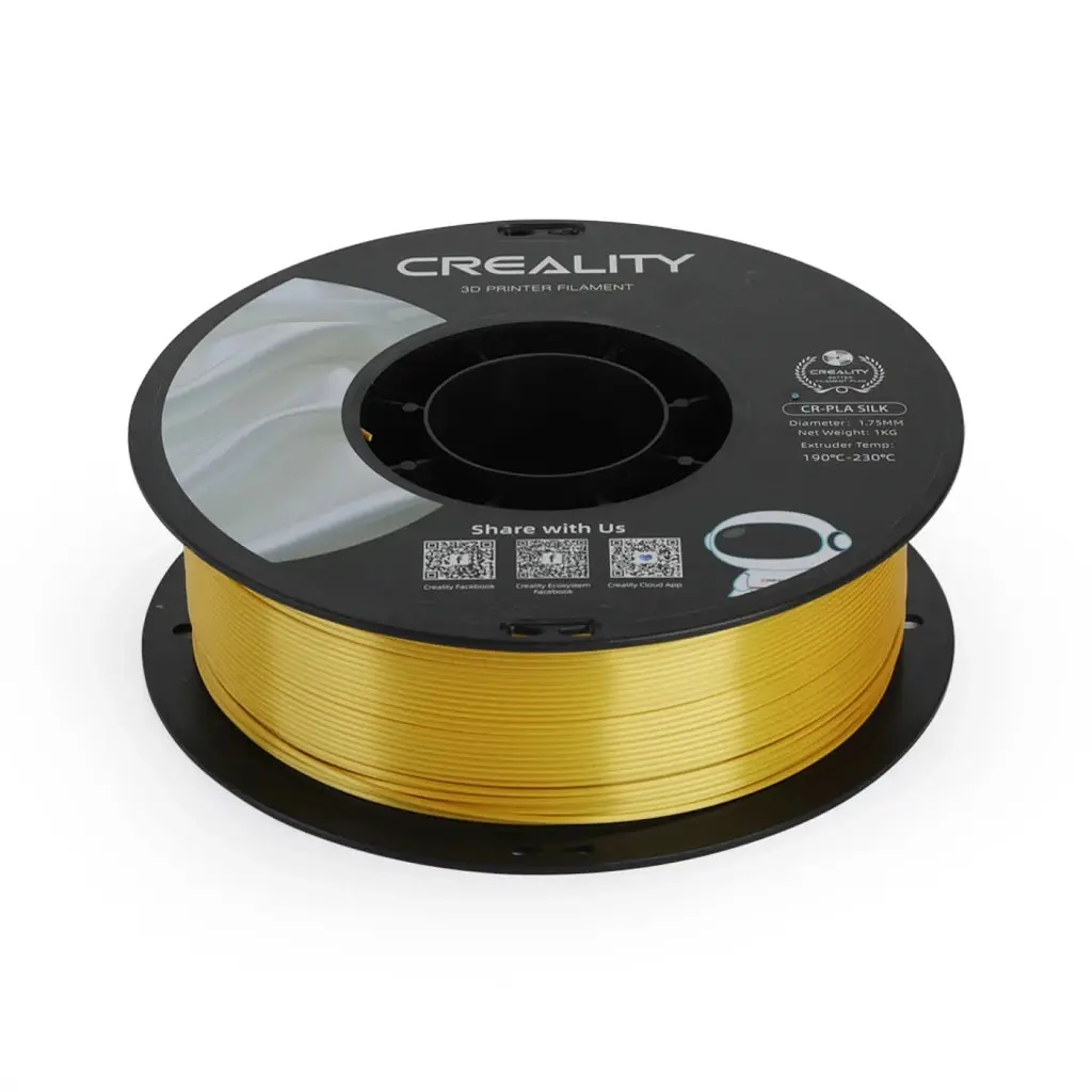 Пластик для 3D-принтера Creality PLA silky shine 1кг, 1.75мм, gold (3301120001) - фото 4