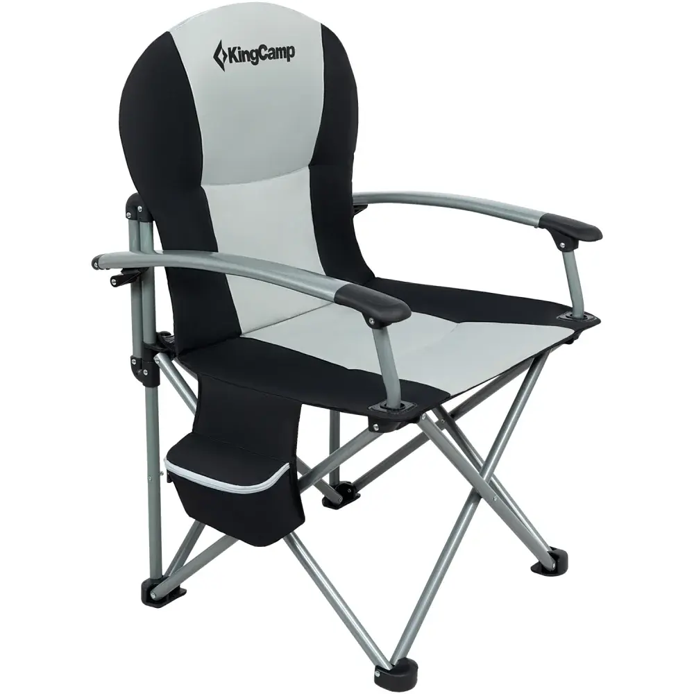 Крісло KingCamp Conifer Black/Grey - фото 2