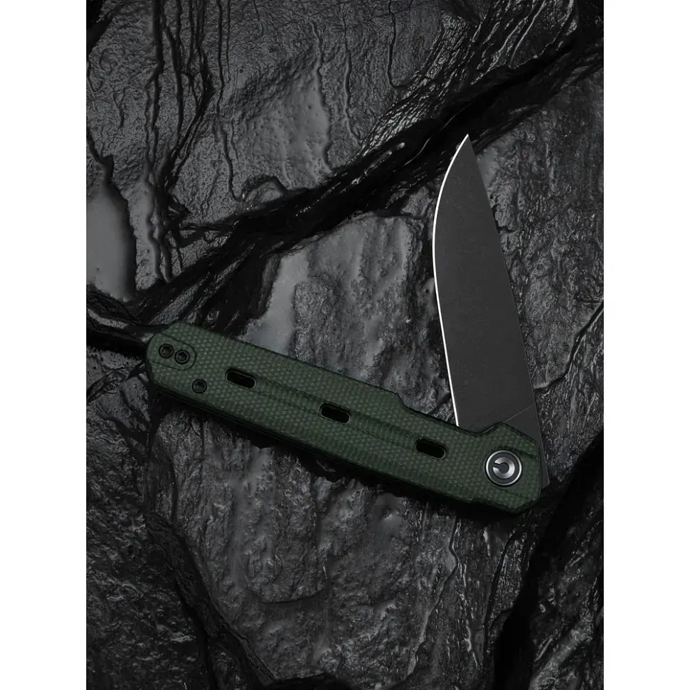 Ніж Civivi Navo, Green Micarta,Black Stonewash (C25015A-2) - фото 12