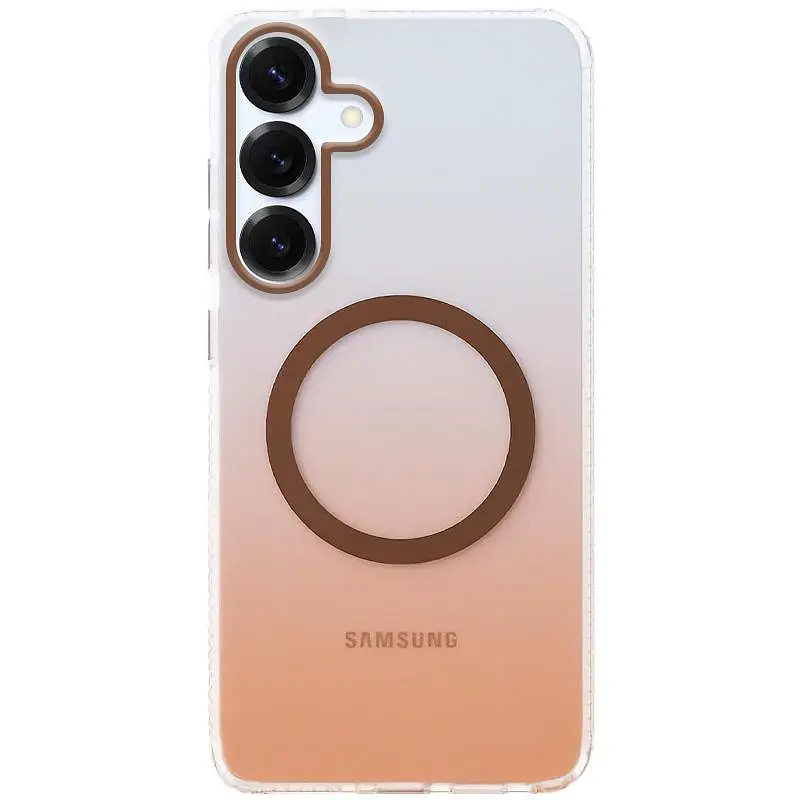 Чохол TPU+PC Phantom with Magnetic Fit для Samsung Galaxy S25 Rose Gold