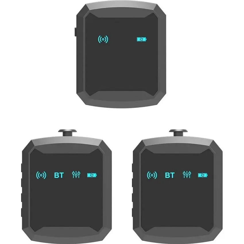 Мікрофонна радіосистема Recordio GAW-830B USB-C 2.4ГГц [94027] - фото 2
