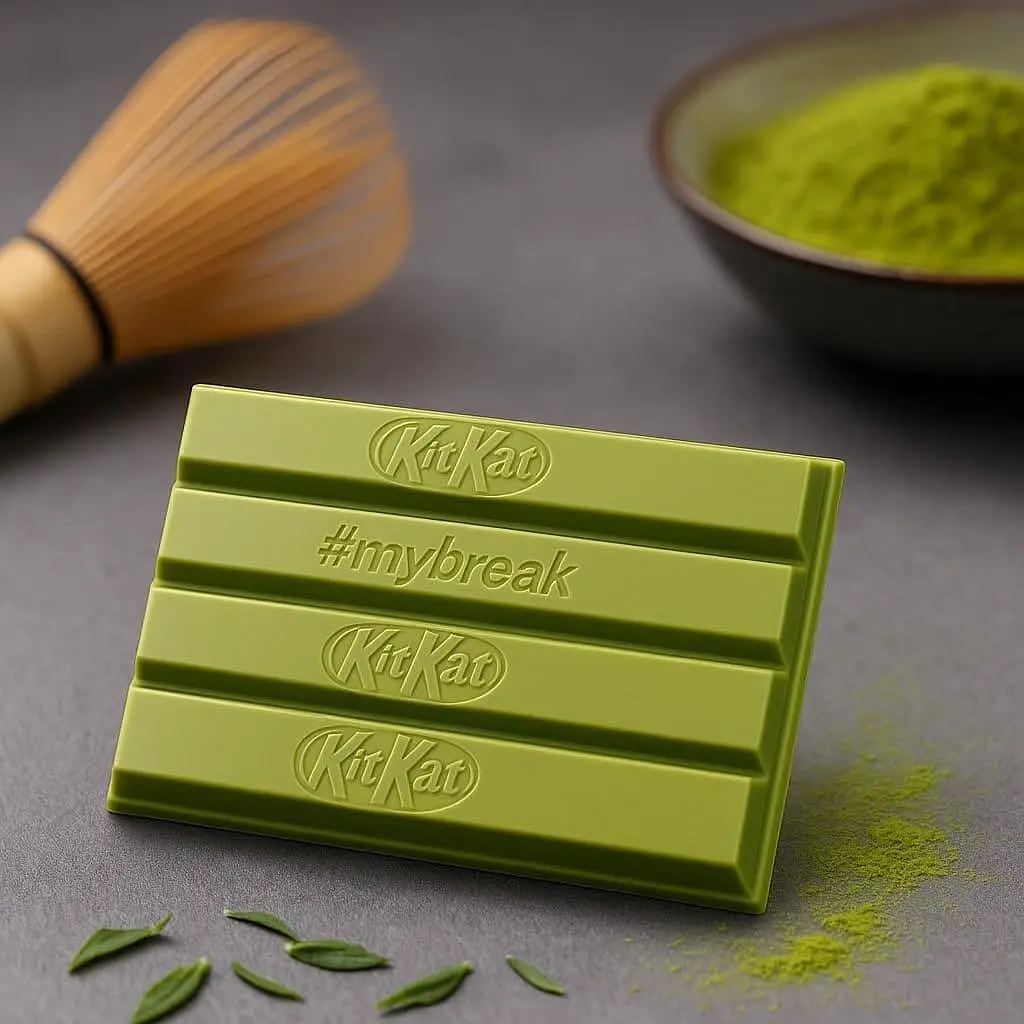 Шоколадний батончик Nestle Kit Kat Green Tea Matcha 35 г - фото 2