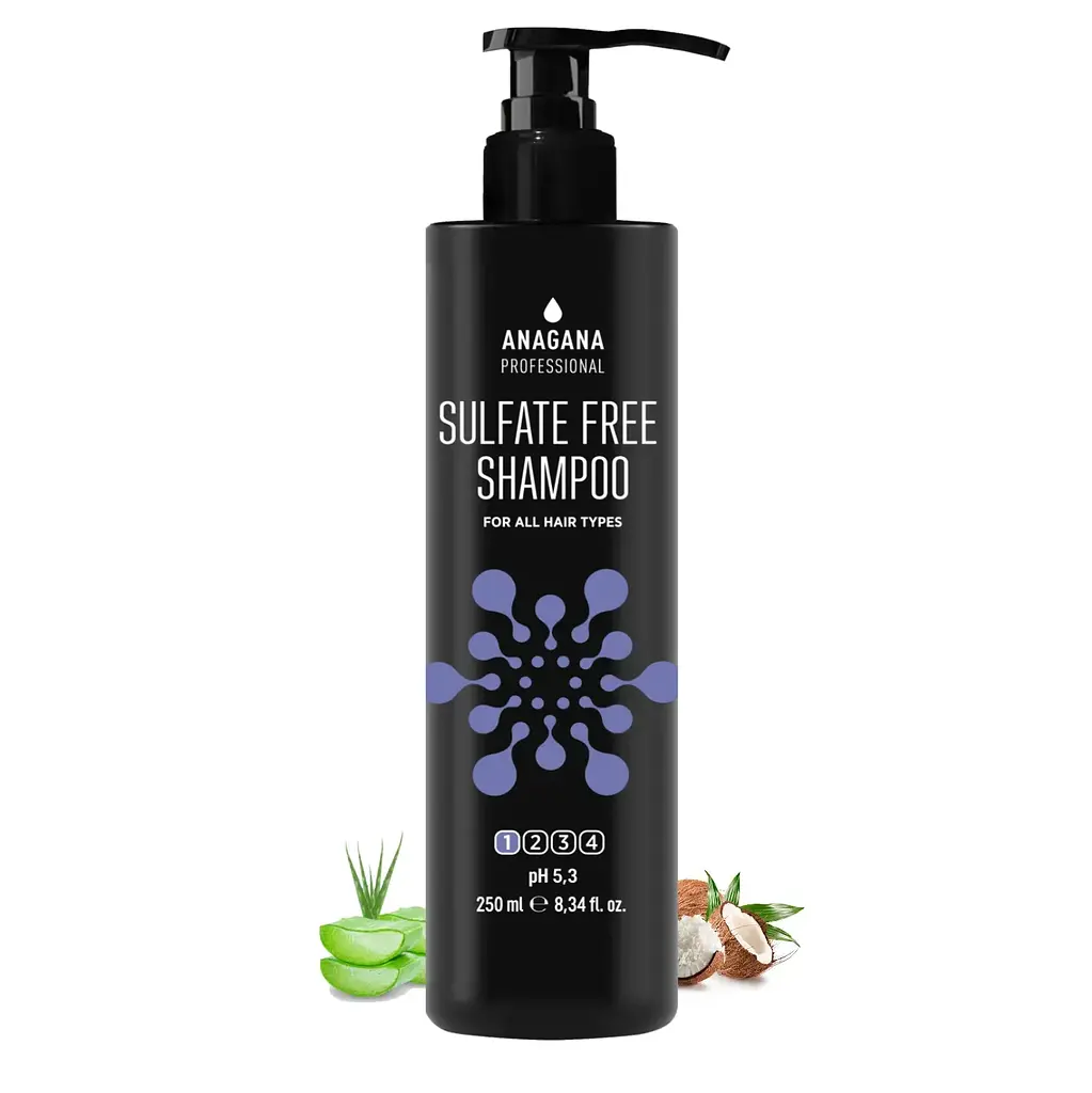 Шампунь Бессульфатный SULFATE FREE ANAGANA 250 мл - фото 2