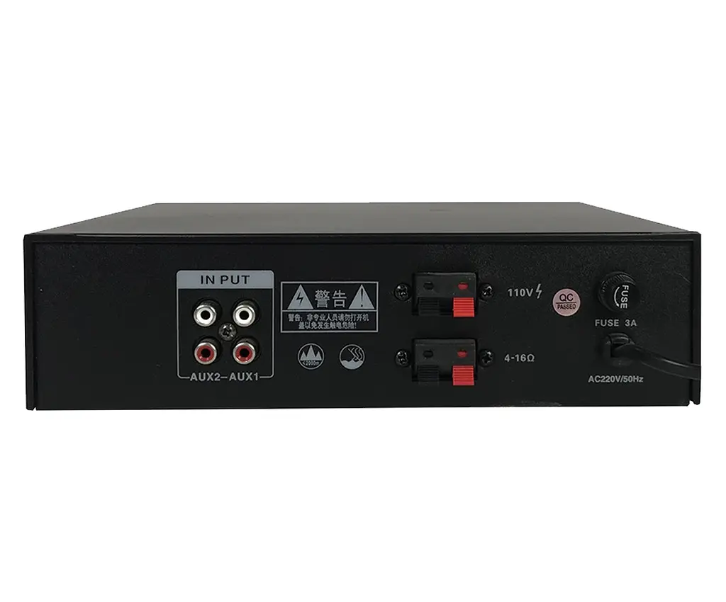 Трансляційний підсилювач BiG 1-ZONE D-class 100 W MP3/FM/Bluetooth 110V/4-16Ом - фото 2