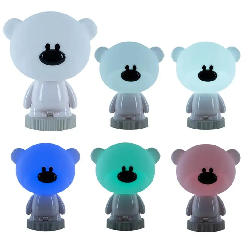 Светильник-ночник Kite LED с аккумулятором Bear белый (K24-490-2-1) - фото 4