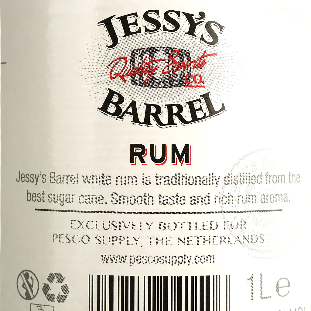 Ром Jessy's Barrel Rum 37.5% 1 л - фото 4