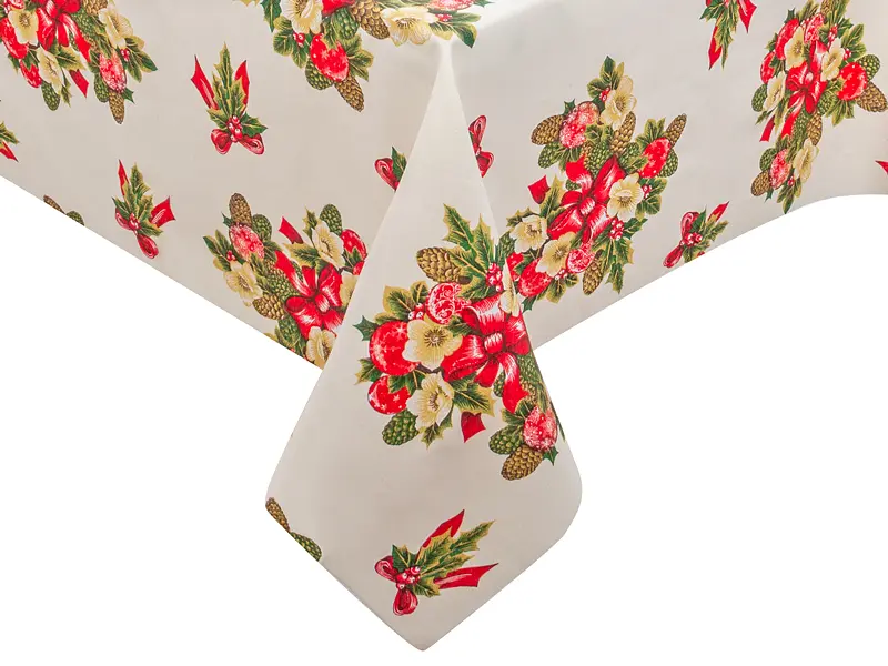 Скатерть Lefard Home Textile Pinas Beig 140х140 см водоотталкивающая (715-361) - фото 3