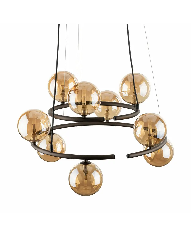 Подвесной светильник TK Lighting 6587 Anabella G9 9x6W IP20 Gold - фото 3
