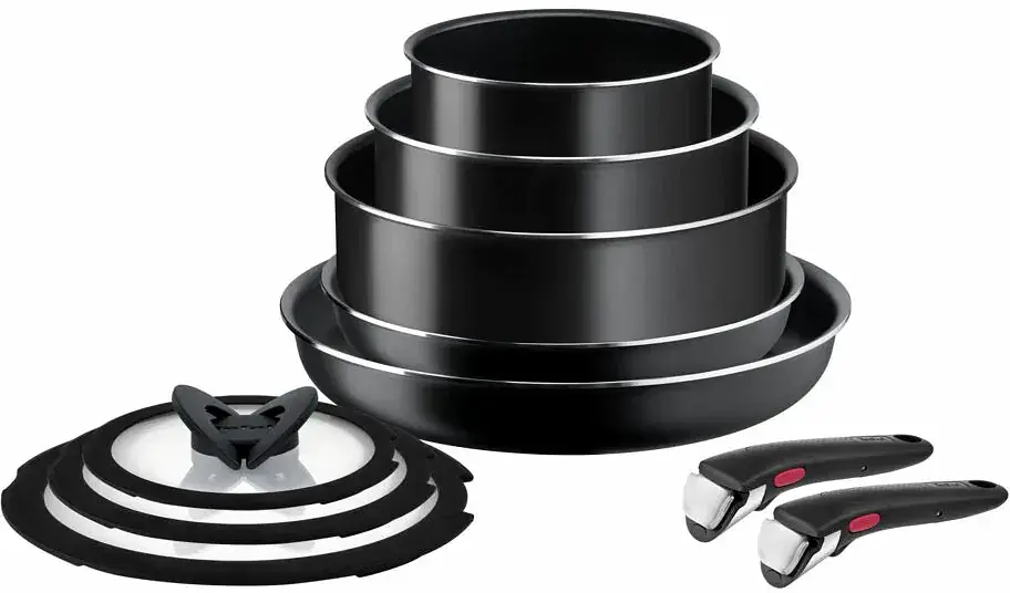 Набір посуду Ingenio Easy Cook & Clean, 10предметів Tefal kuh0016922 - фото 2