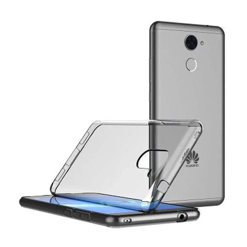 Чохол до мобільного телефона для Huawei Y7 Clear tpu (Transperent) Laudtec (LC-HY7T) - фото 3