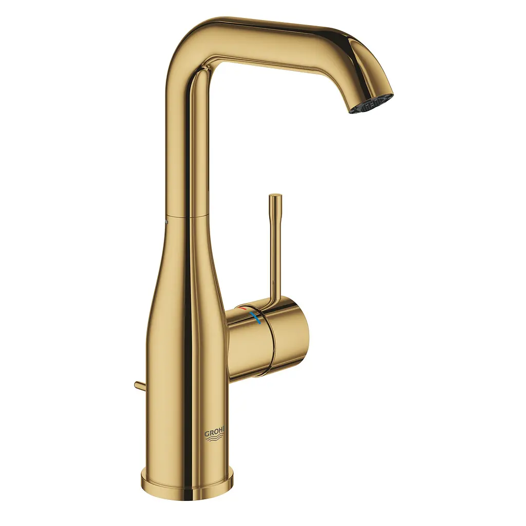 Змішувач для умивальника 1/2" L-розміру Grohe Essence 24174GL1 Золотий
