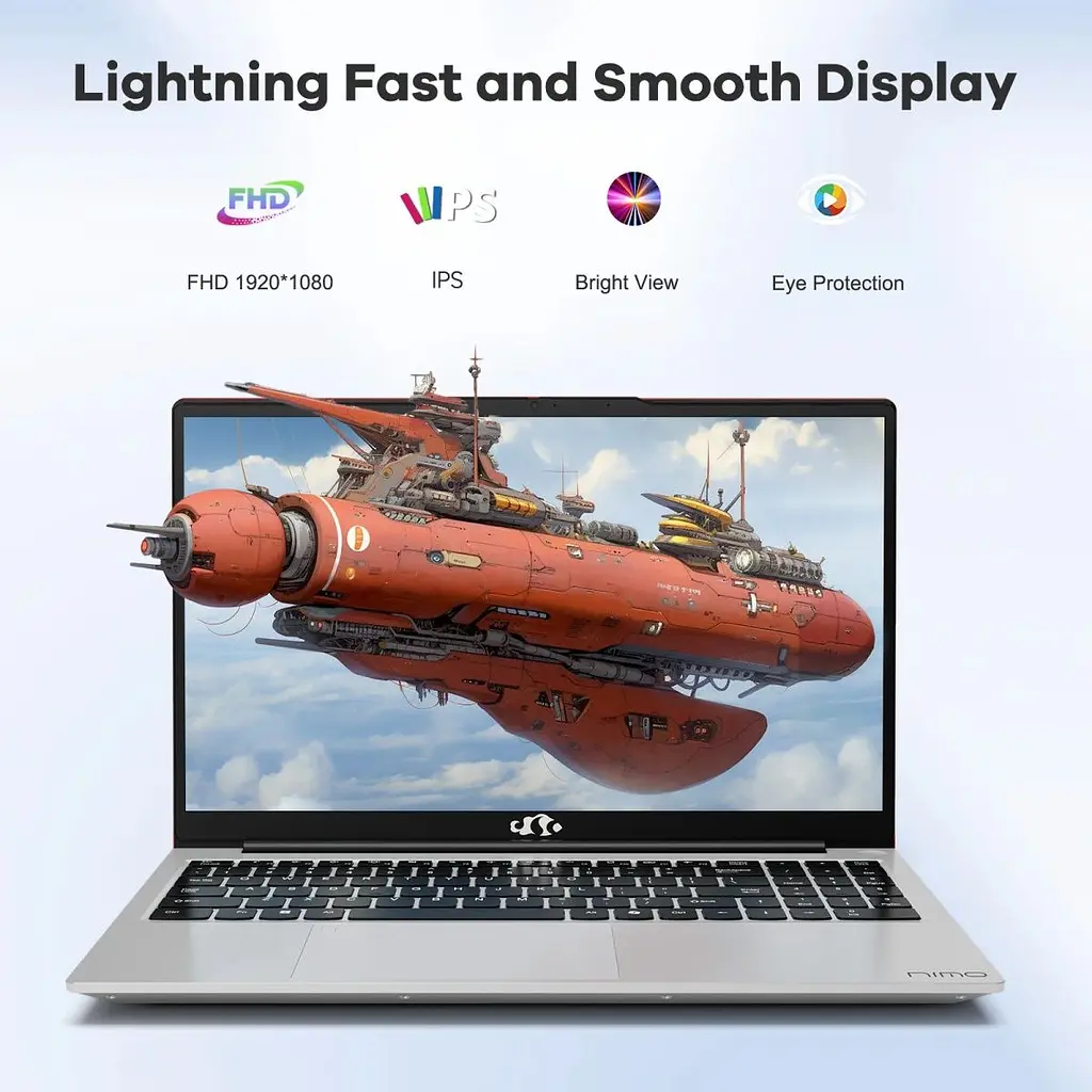 Ноутбук NIMO N156 i5-12450H/32GB/1TB Red [137456] - фото 5