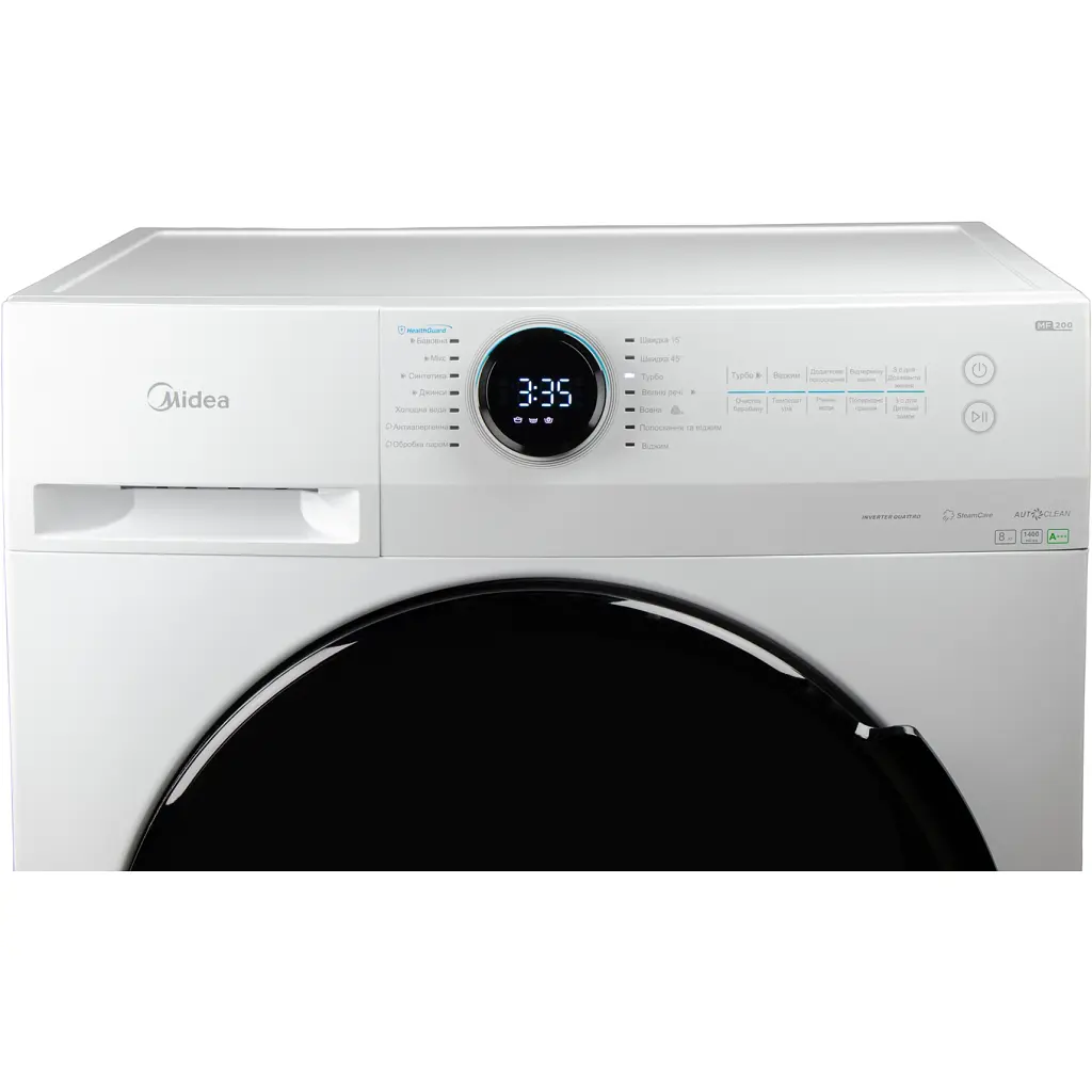 Пральна машина Midea MF200W80WB/W-UA - фото 5
