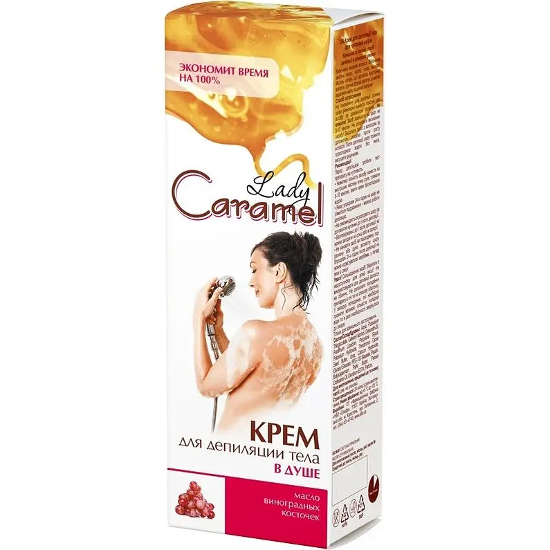 Крем для депіляції в душі Lady Caramel 100 мл - фото 2